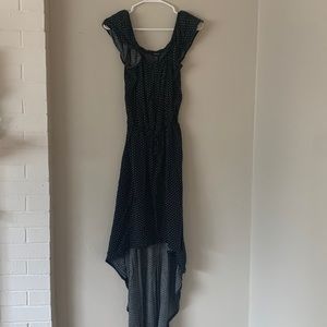 Justify polka dot maxi dress